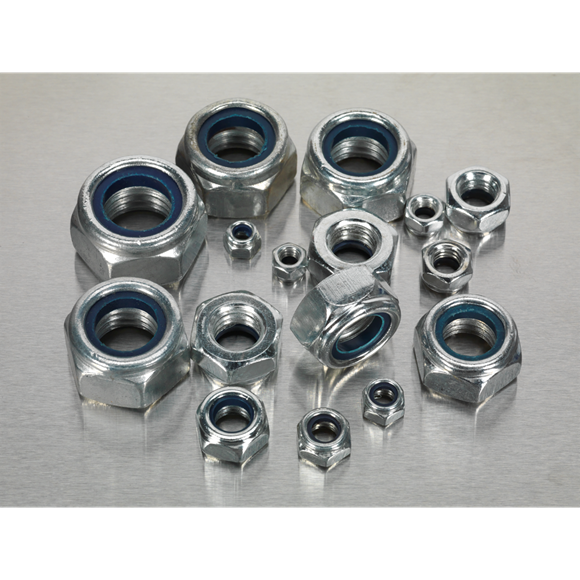 Sealey AB033LN Nylon Locknut Assortment 255pc M4-M16