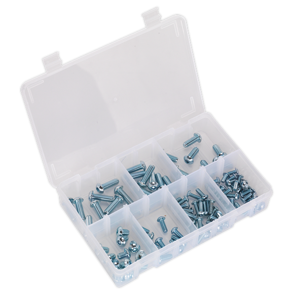 Sealey AB053BH Socket Screw Assortment 108pc DIN 912 M5-M10 Button Head High Tensile 10.9 Metric
