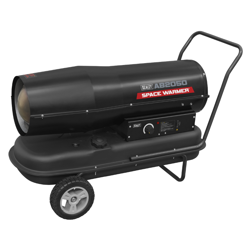 Sealey Space Warmer® Kerosene/Diesel Heater 205,000Btu/hr with Wheels