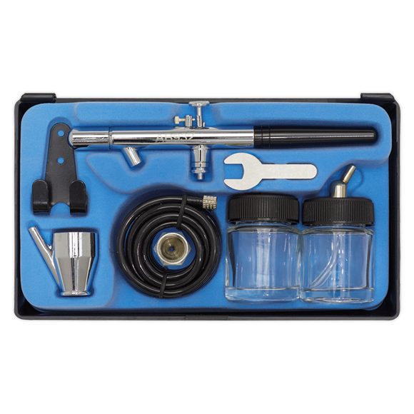 Sealey AB932 Air Brush Kit Professional without Propellant