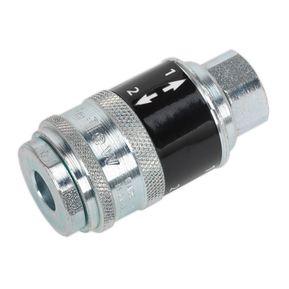 Sealey AC57 Safety Coupling Body Female 1/4"BSP