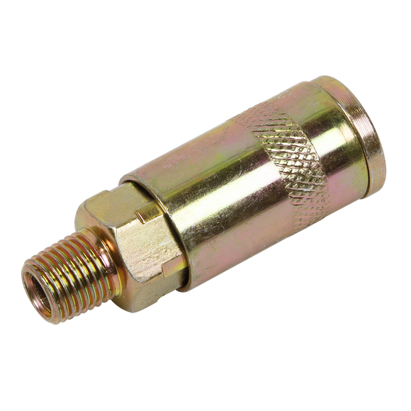 Sealey ACX01BP Coupling Body Male 1/4"BSPT Pack of 25