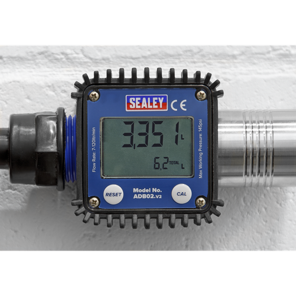 Sealey ADB02 Digital Flow Meter - AdBlue®