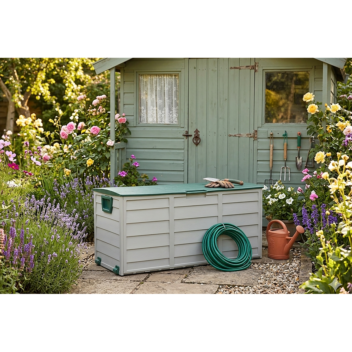 Sealey SBSC01 Outdoor Storage Box Polypropylene 460 x 1120 x 540mm