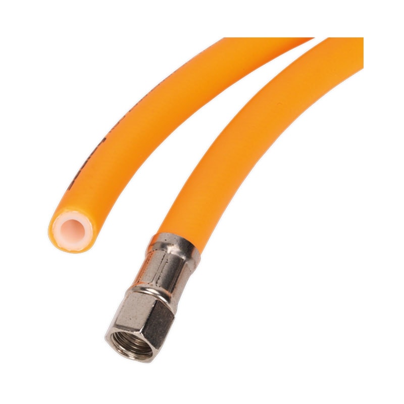 Sealey AHHC15 High-Visibility Hybrid Air Hose with 1/4"BSP Unions 15m x 8mm