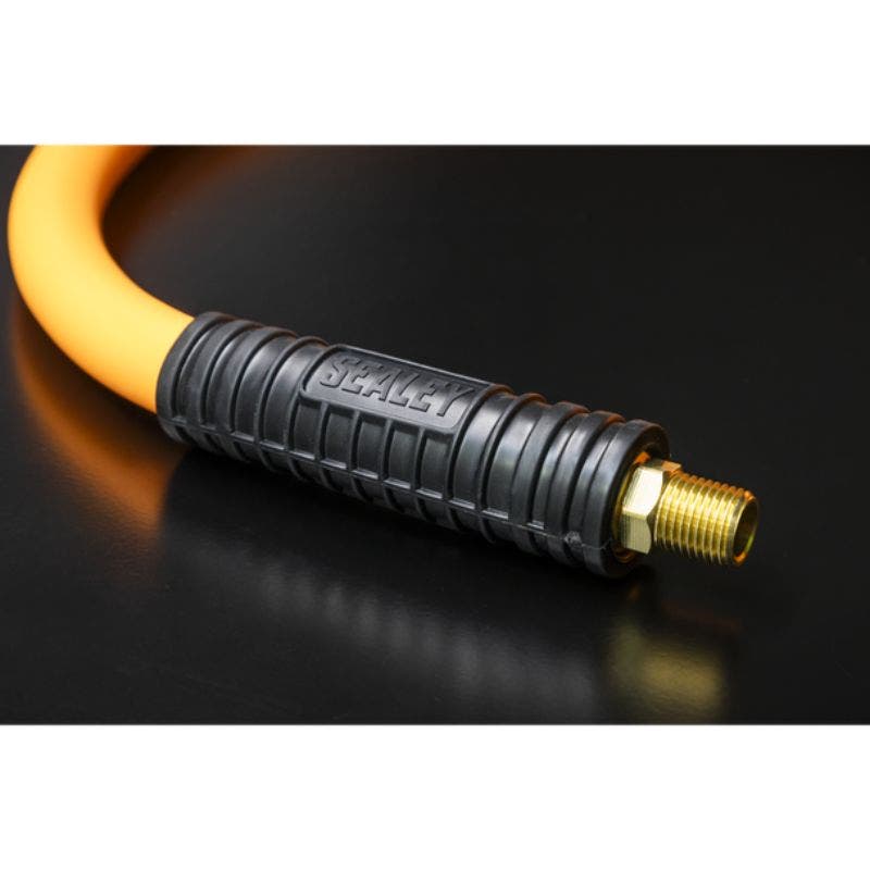 Sealey AHHC538 Air Hose 5m x Ø10mm Hybrid High-Visibility with 1/4"BSP Unions