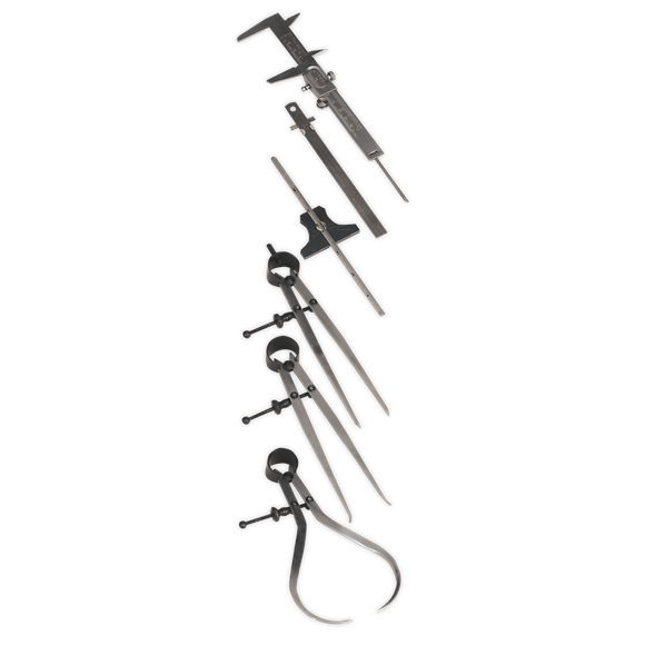 Sealey AK10000 Measuring Tool Set 6pc