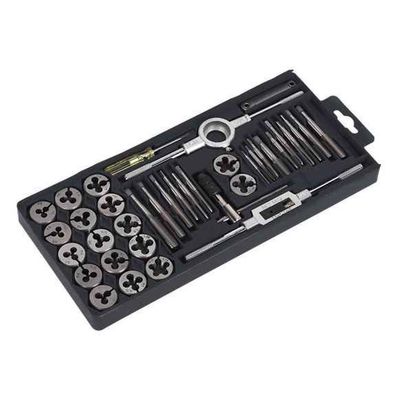 Sealey AK301 Tap & Die Set 40pc Split Dies Metric