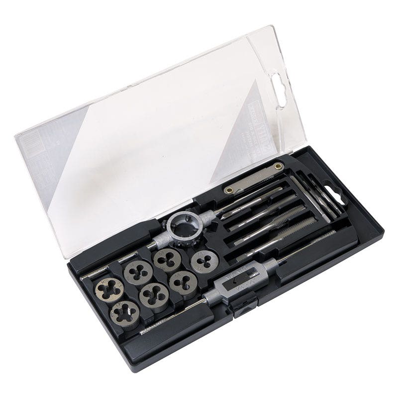 Sealey AK321 Metric Tap & Die Set 17pc