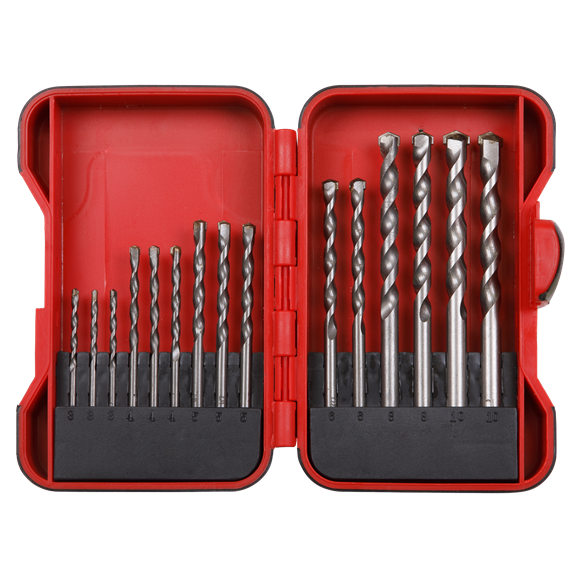 Sealey AK3715M Masonry Drill Bit Set 15pc