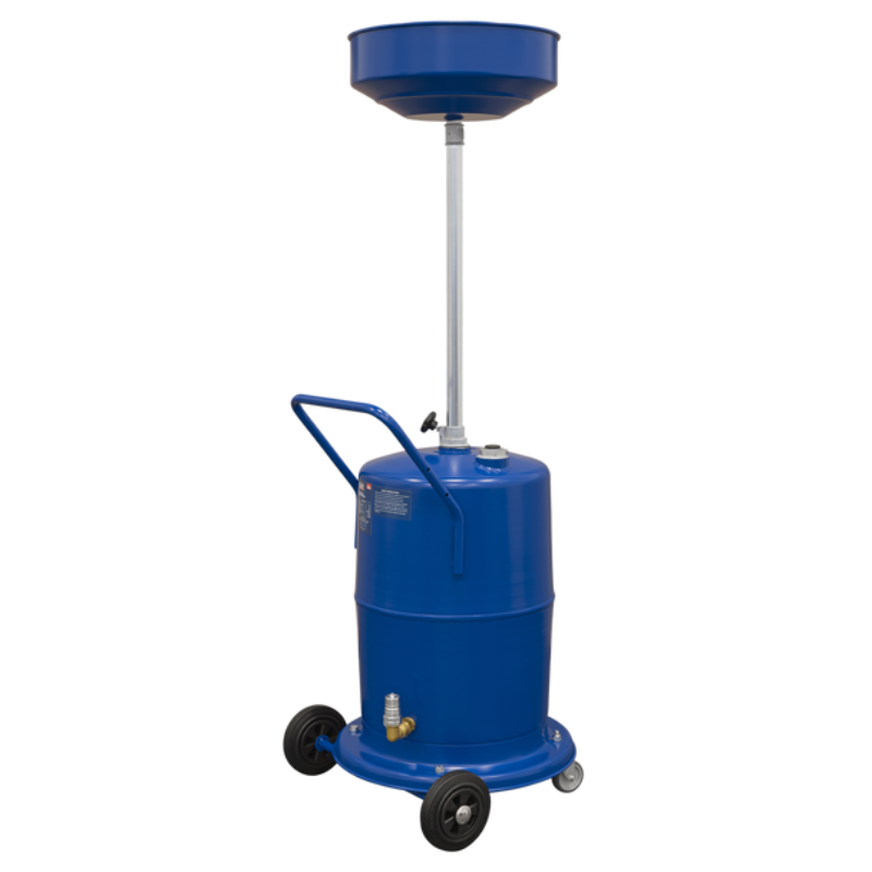 Sealey AK450DX Mobile Oil Drainer 75L Pump Away