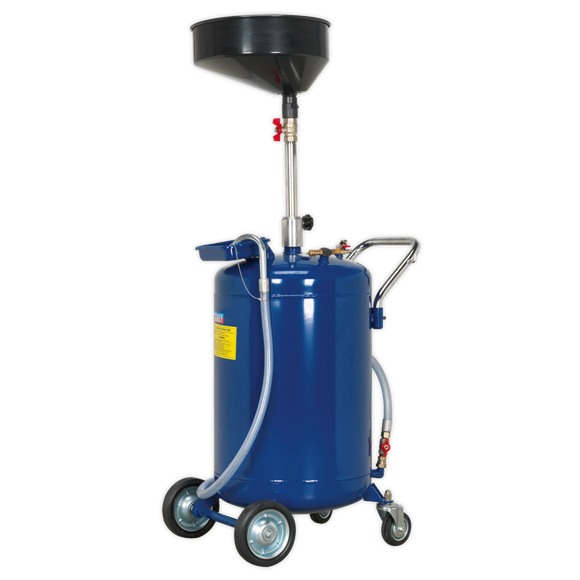 Sealey AK458DX Air Discharge Mobile Oil Drainer 110L