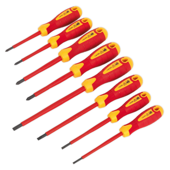 Sealey AK6124 Screwdriver Set 8pc VDE Approved