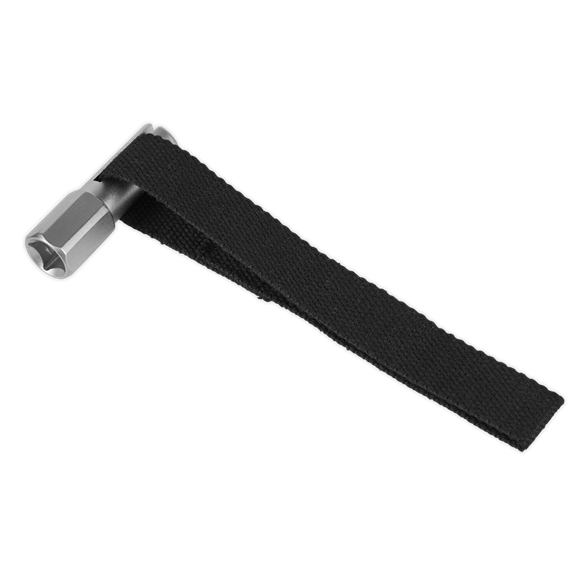 Sealey AK640 Oil Filter Strap Wrench 120mm Capacity 1/2"Sq Drive