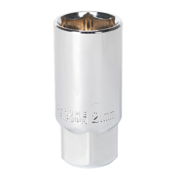 Sealey AK6544 Spark Plug Socket 21mm 1/2"Sq Drive Magnetic