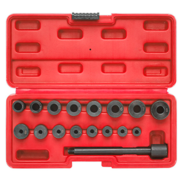 Sealey AK710 Universal Clutch Aligning Tool Set 17pc