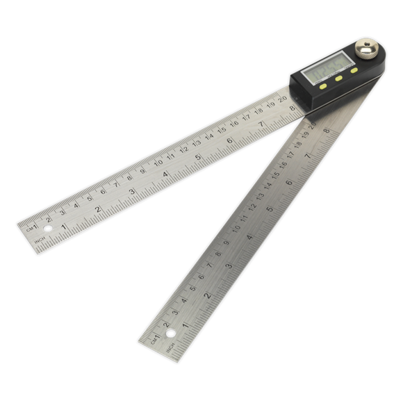 Sealey AK7200 Digital Angle Rule 200mm(8")