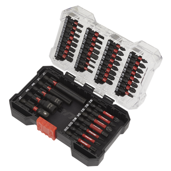 Sealey AK8280 Power Tool Bit Set 44pc Impact Grade