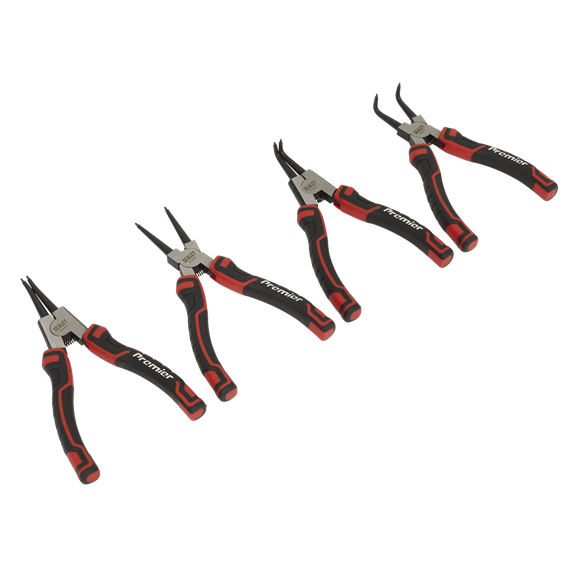 Sealey AK8457 Circlip Pliers Set 180mm 4pc