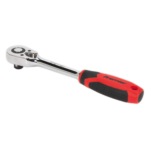 Sealey AK8948 Ratchet Wrench 1/2"Sq Drive Pear-Head Flip Reverse