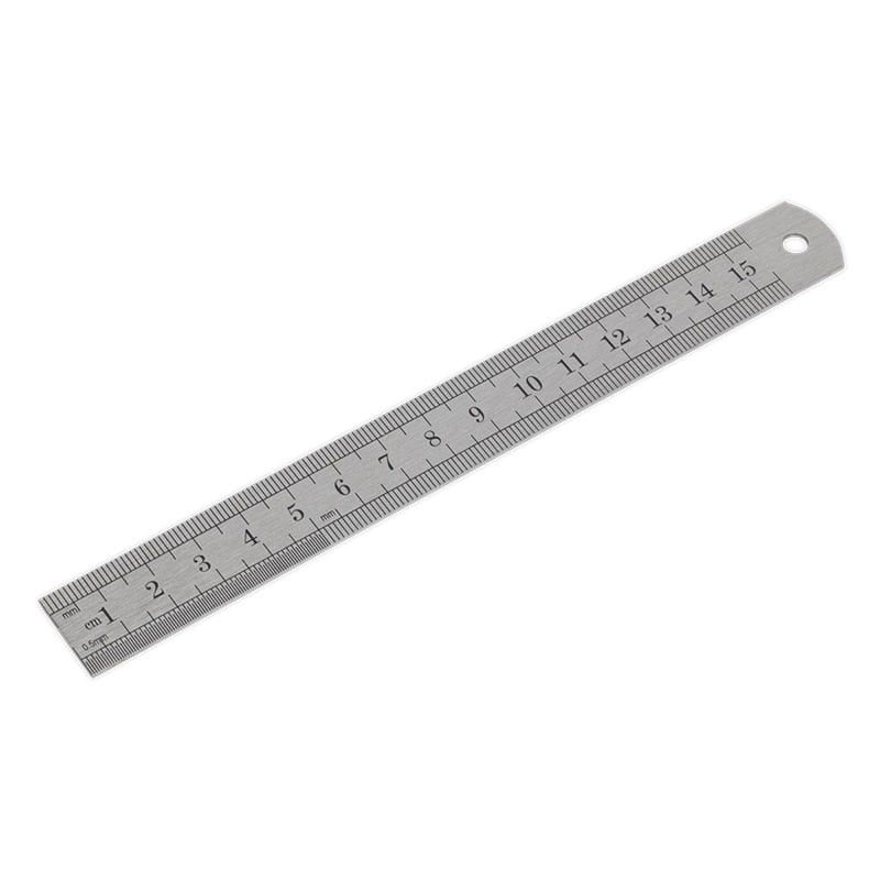 Sealey AK9640 Stainless Steel Rule 6" (150mm)