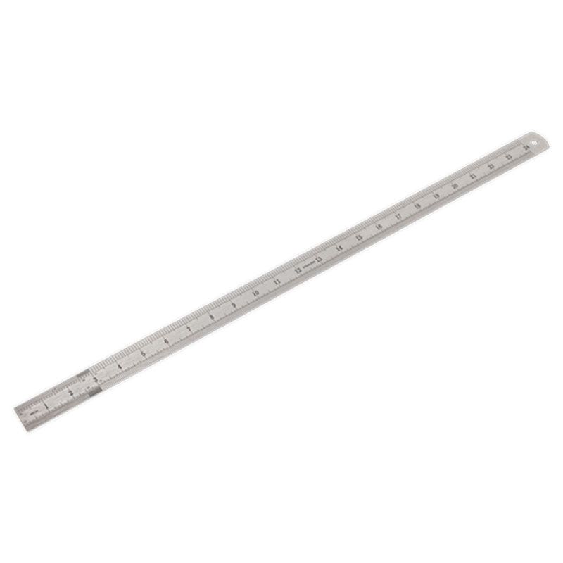 Sealey AK9642 Steel Rule 600mm/24"