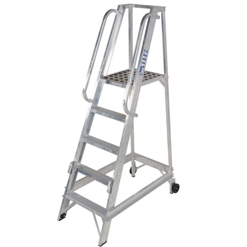 TB Davies 1275-004 4 Tread Aluminium Warehouse Step