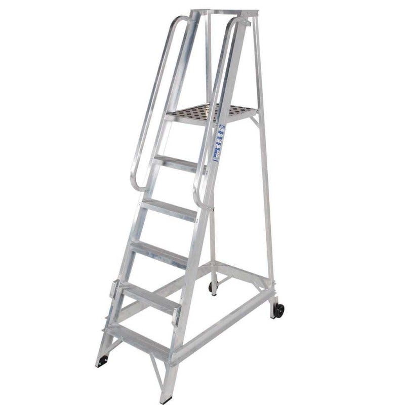 TB Davies 1275-006 6 Tread Aluminium Warehouse Step
