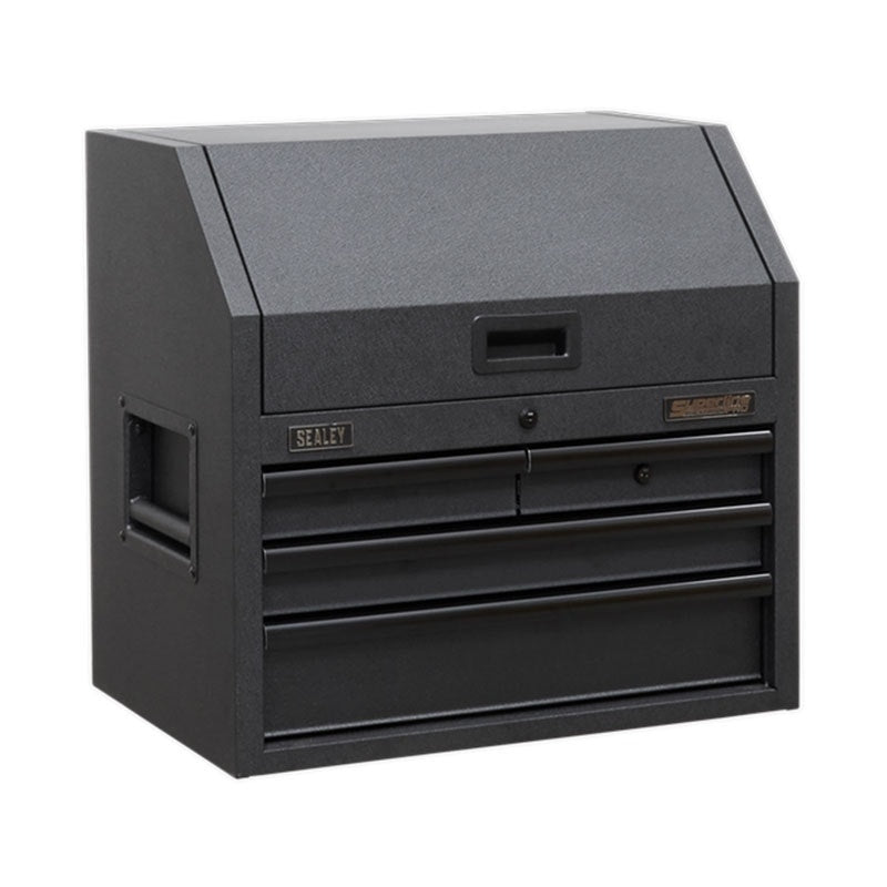 Sealey AP2704BE Topchest 4 Drawer 660mm with Soft Close Drawers & Power Strip