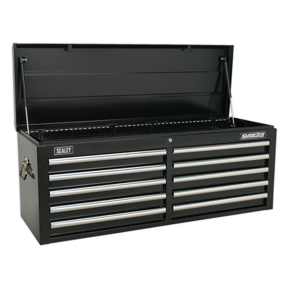 Sealey AP52COMBO2 Tool Chest Combination 23 Drawer with Ball Bearing Slides - Black