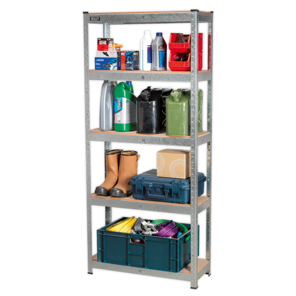Sealey AP6150GS Racking Unit 5 Shelf 150kg Capacity Per Level