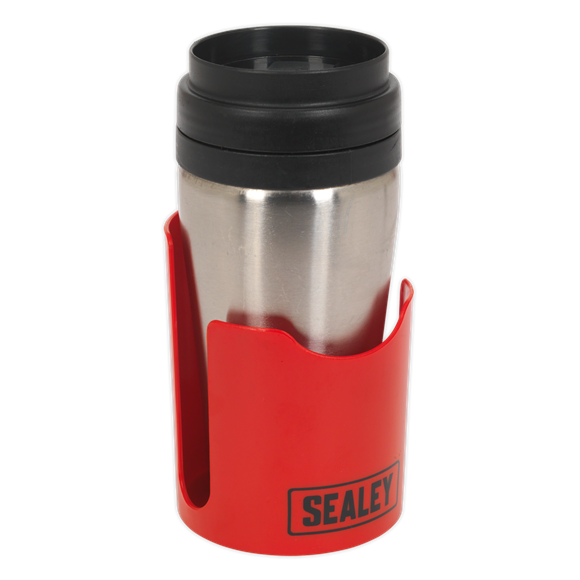 Sealey APCH Magnetic Cup/Can Holder - Red