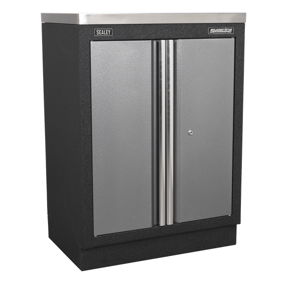 Sealey APMSSTACK07W Superline Pro 2.0m Storage System - Wood Worktop