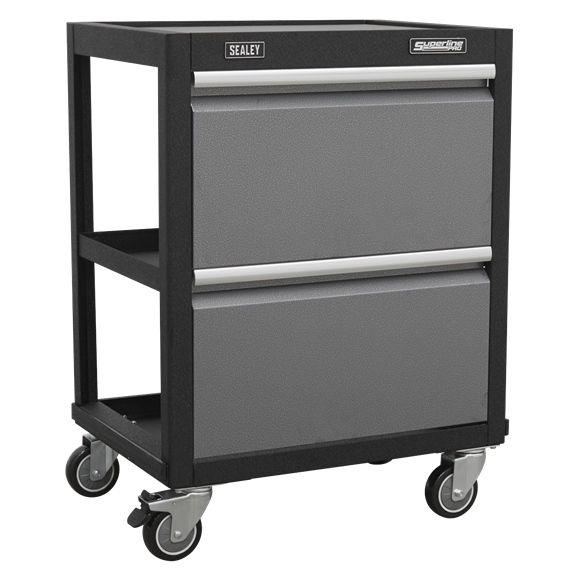Sealey APMSSTACK12W Superline Pro 2.04m Storage System - Pressed Wood Worktop