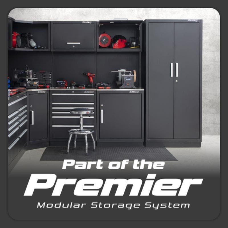 Sealey APMSCOMBO7W Premier 3.3m Storage System - Pressed Wood Worktop