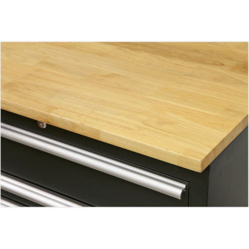 Sealey APMSCOMBO7W Premier 3.3m Storage System - Pressed Wood Worktop
