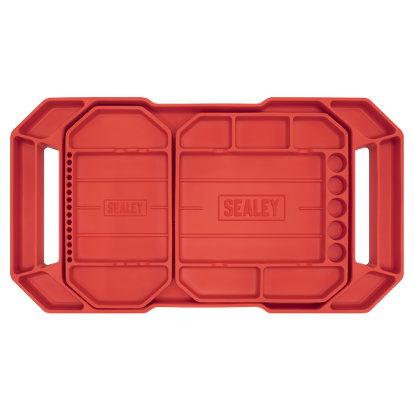 Sealey APNST4 Flexible Tool Trays Non-Slip - Pack of 3