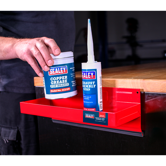 Sealey APTT310 Magnetic Tool Storage Tray 310 x 115mm