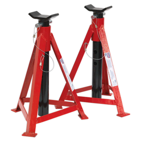 Sealey AS3000 Axle Stands (Pair) 2.5tonne Capacity per Stand Medium Height