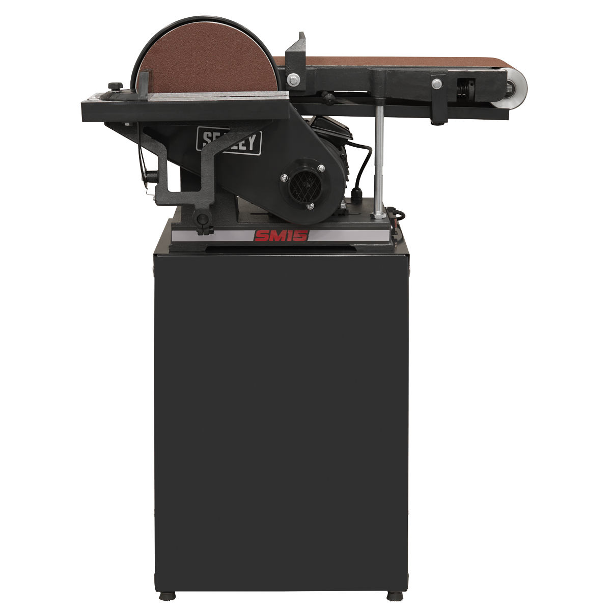 Sealey SM15 Belt/Disc Sander Floor Standing 1220 x 150mm/230mm