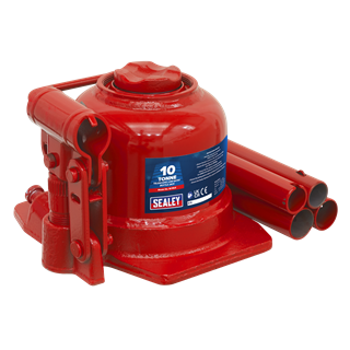 Sealey BJ10LE Low Profile Telescopic Bottle Jack 10 Tonne