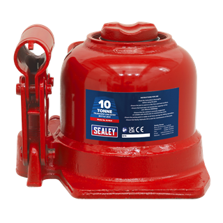 Sealey BJ10LE Low Profile Telescopic Bottle Jack 10 Tonne