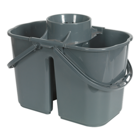 Sealey BM07 Mop Bucket 15L - 2 Compartment