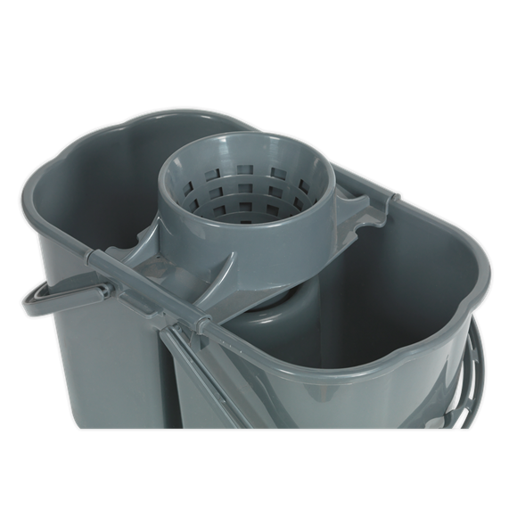 Sealey BM07 Mop Bucket 15L - 2 Compartment