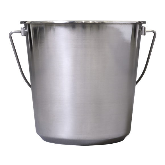 Sealey BM8L Mop Bucket 12L - Stainless Steel