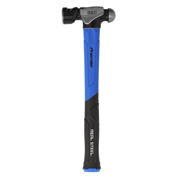 Sealey BPHG32 Premier Ball Pein Hammer with Fibreglass Shaft 32oz