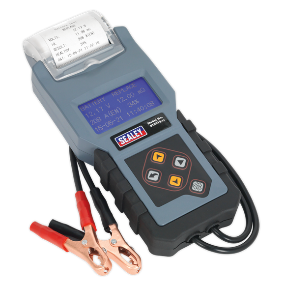 Sealey BT2012 Digital Battery & Alternator/Starter Tester with Printer 12V