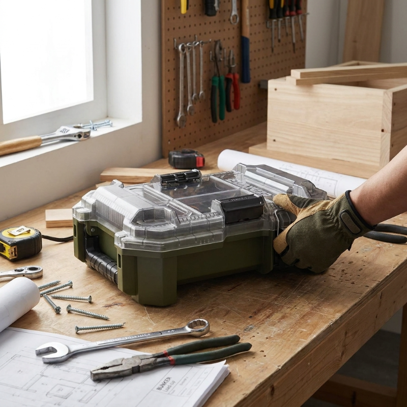 BUNKER 29433 Load-Up Half Organiser Tool Box, 393mm