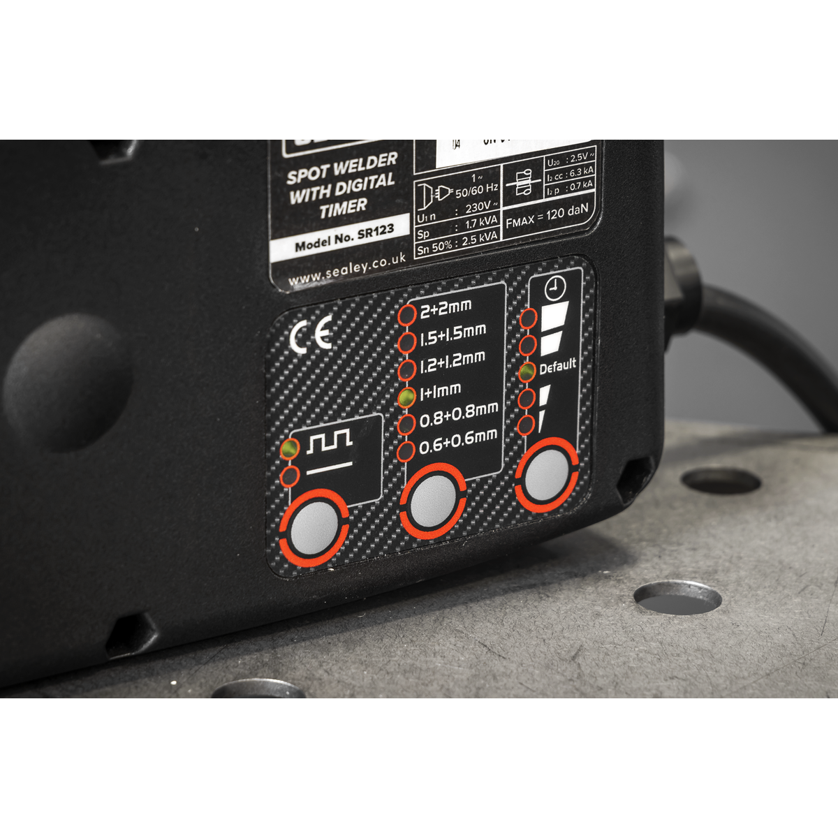 Sealey SR123 Spot Welder with Digital Timer