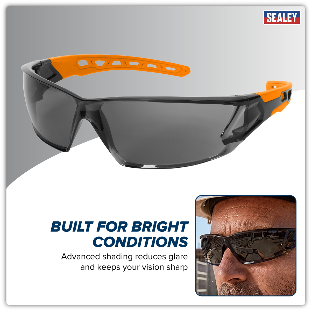 Sealey SSP67 Worksafe Safety Spectacles - Anti-Glare Lens